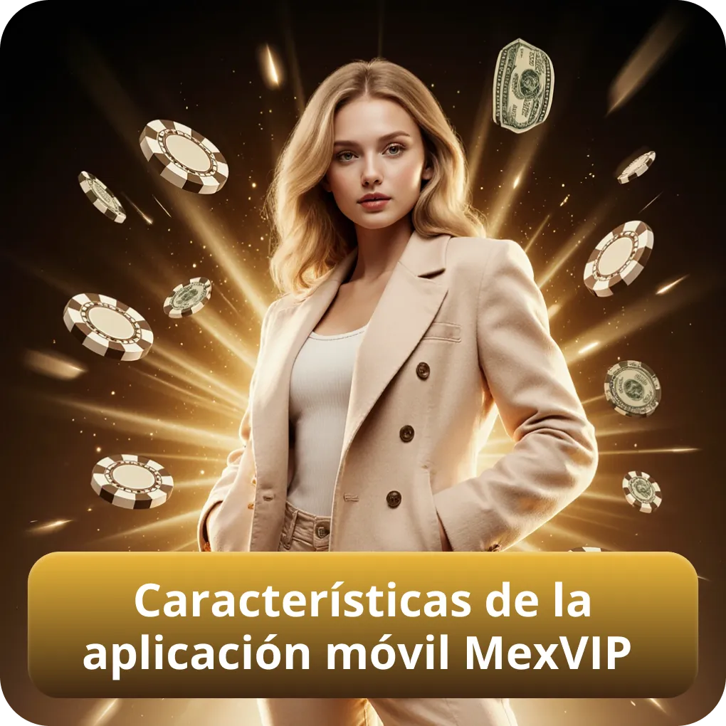 Características principales de la app móvil MexVIP
