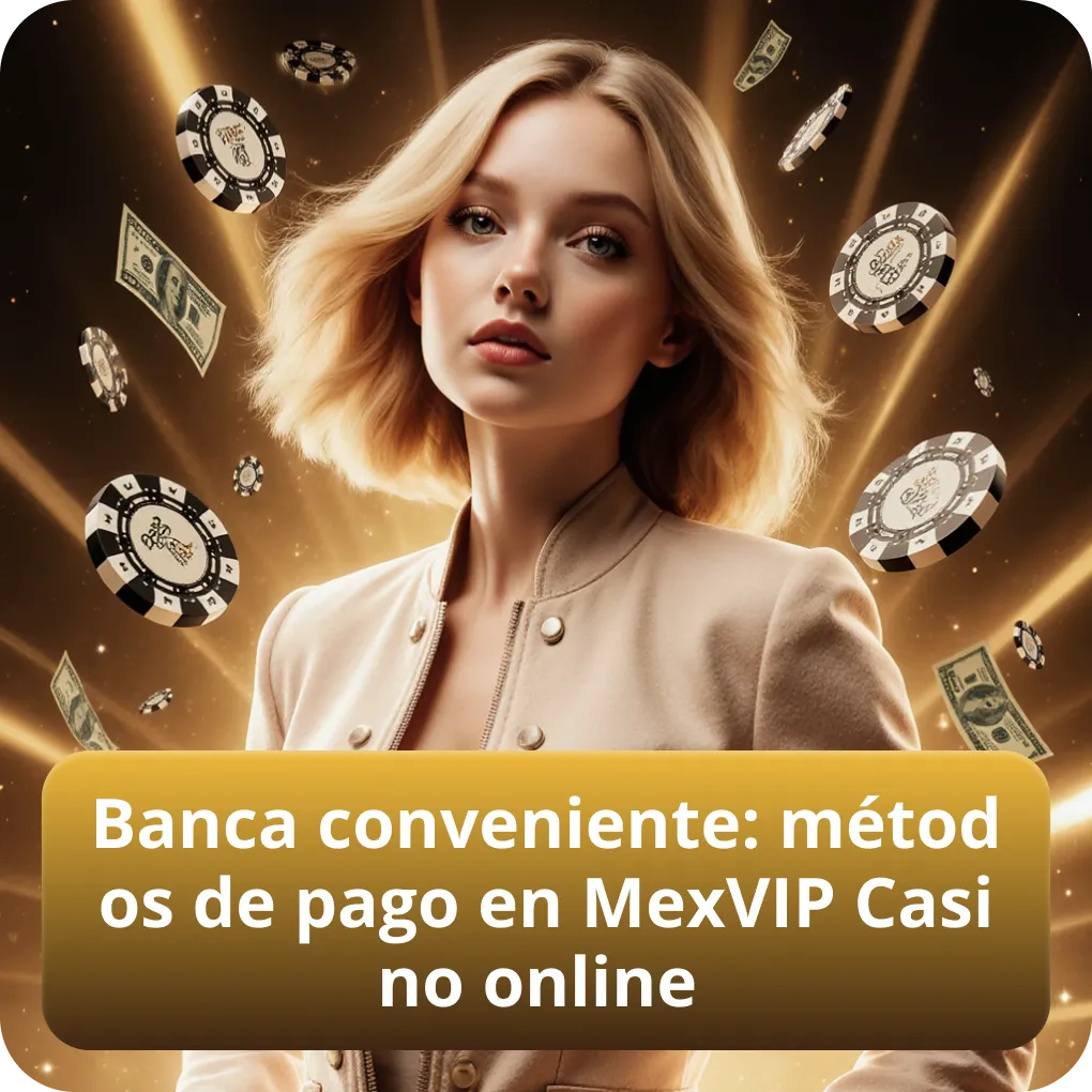 Banca conveniente: métodos de pago seguros en MexVIP Casino online